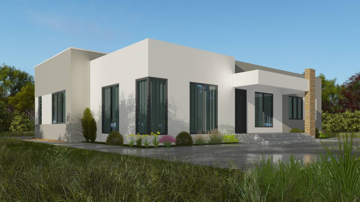 House Plan ID-15038, 3 bedrooms, 3600+1800 bricks and 100 corrugated | Makazi Network