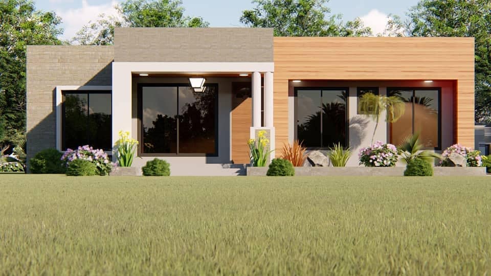 House Plan ID-15108, 5 bedrooms, 4245+2281 bricks and 108 corrugated | System 360