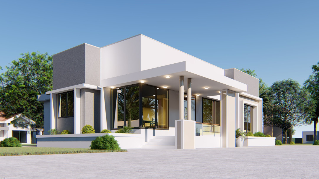 House Plan ID-16796, 3 bedrooms, 4032+1495 bricks and 69 corrugated | System 360