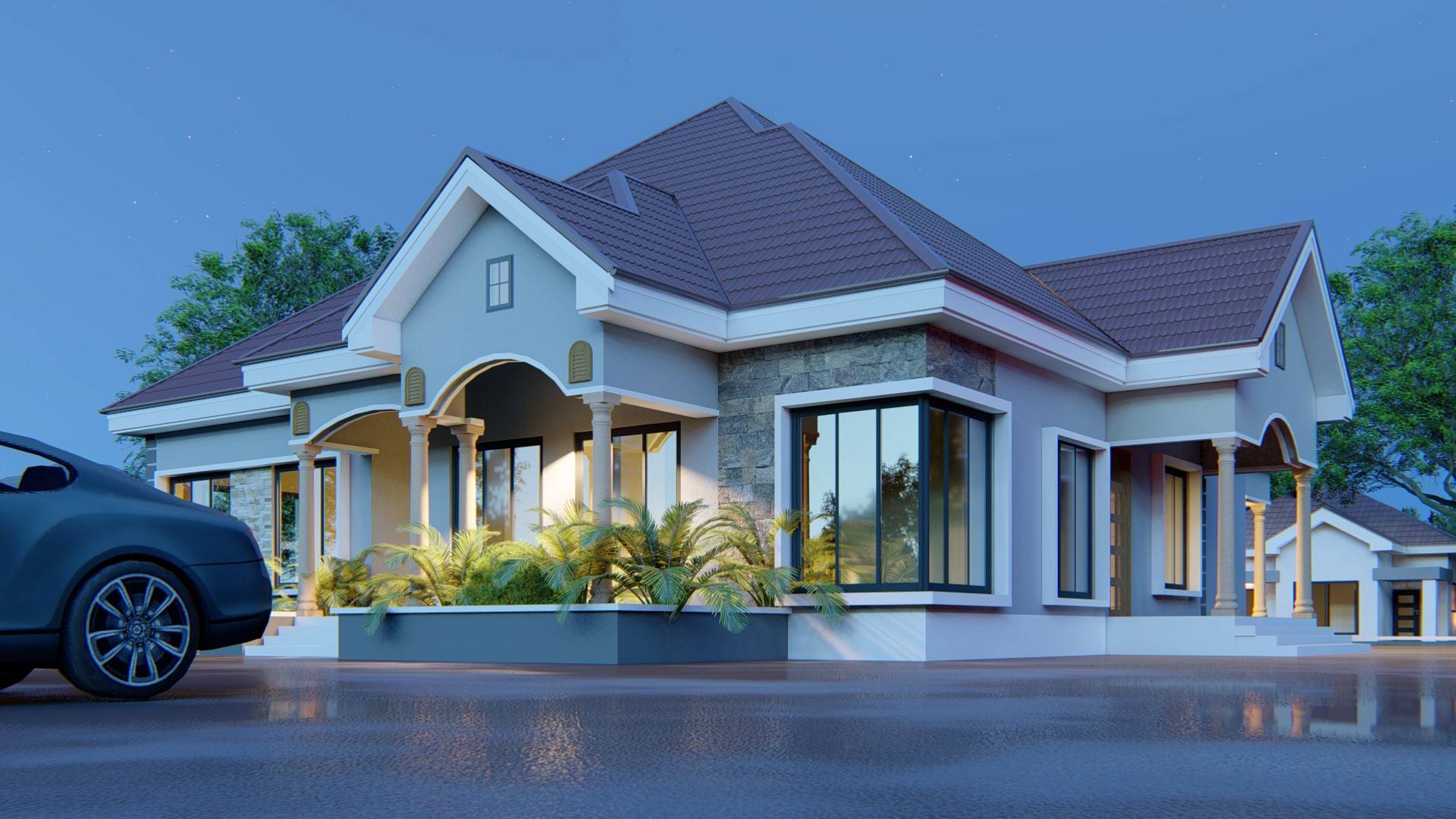 House Plan ID-19464, 5 bedrooms, 5209+2590 bricks and 231 corrugated | System 360
