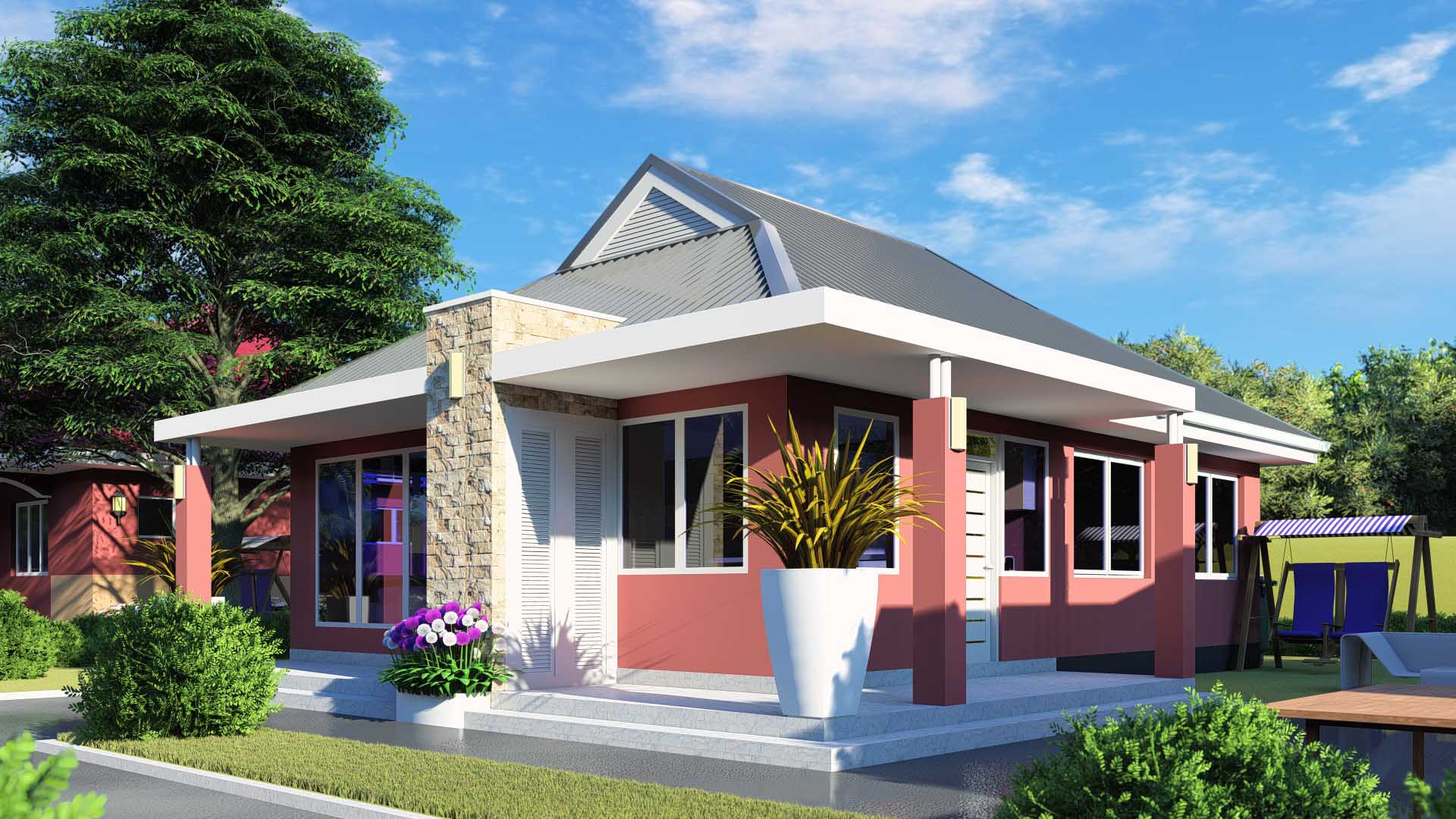 Trust yourself and make it true - 3 Bedrooms | Plan #8243