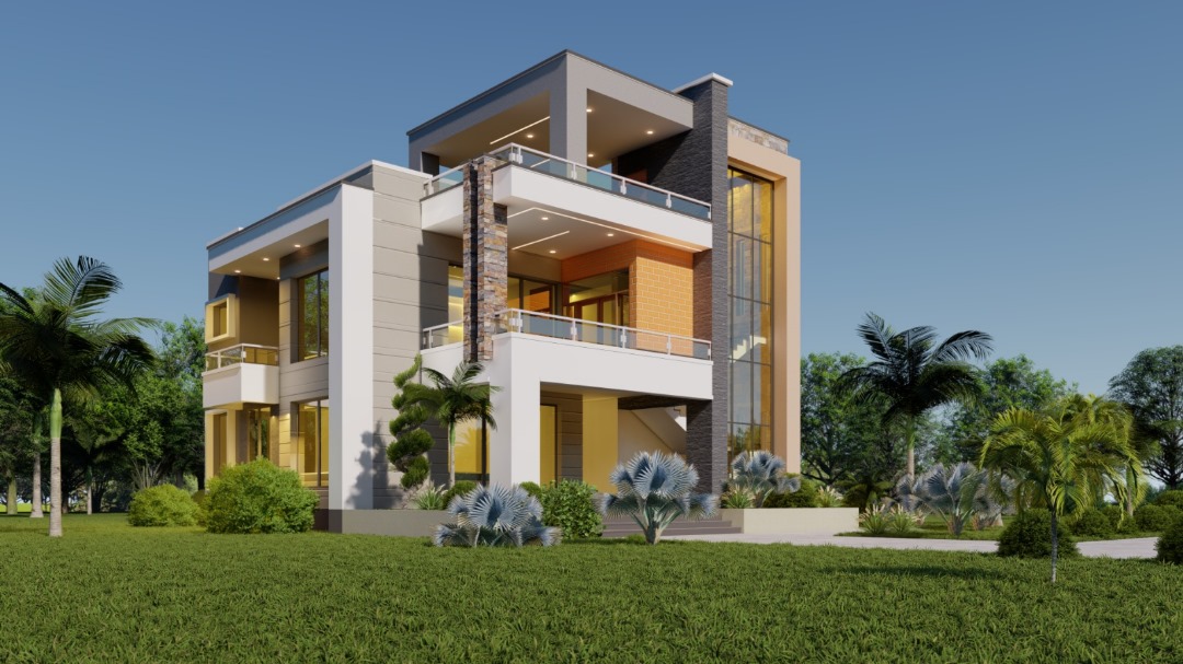 House Plan ID-32953, 4 bedrooms, 8790+2099 bricks and 0 corrugated | Makazi Network