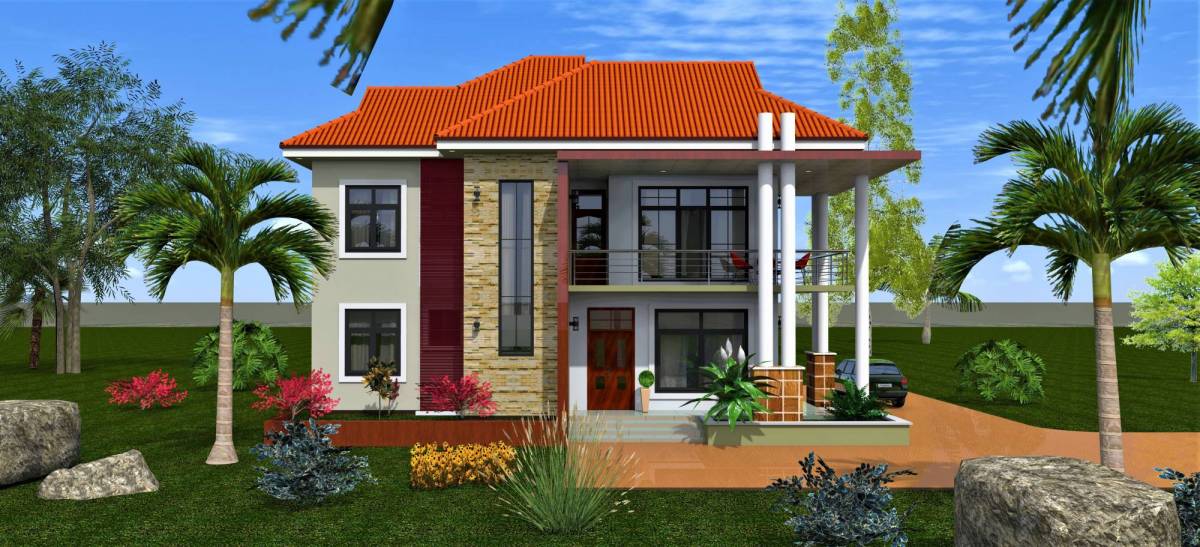 House Plan ID-14898, 3 bedrooms, 5081+1216 bricks and 101 corrugated | Makazi Network