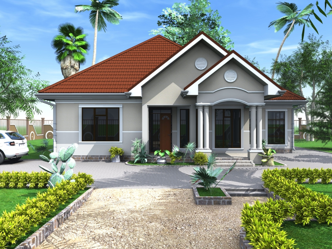 House Plan ID-16582, 3 bedrooms, 3222+1602 bricks and 124 corrugated | Makazi Network