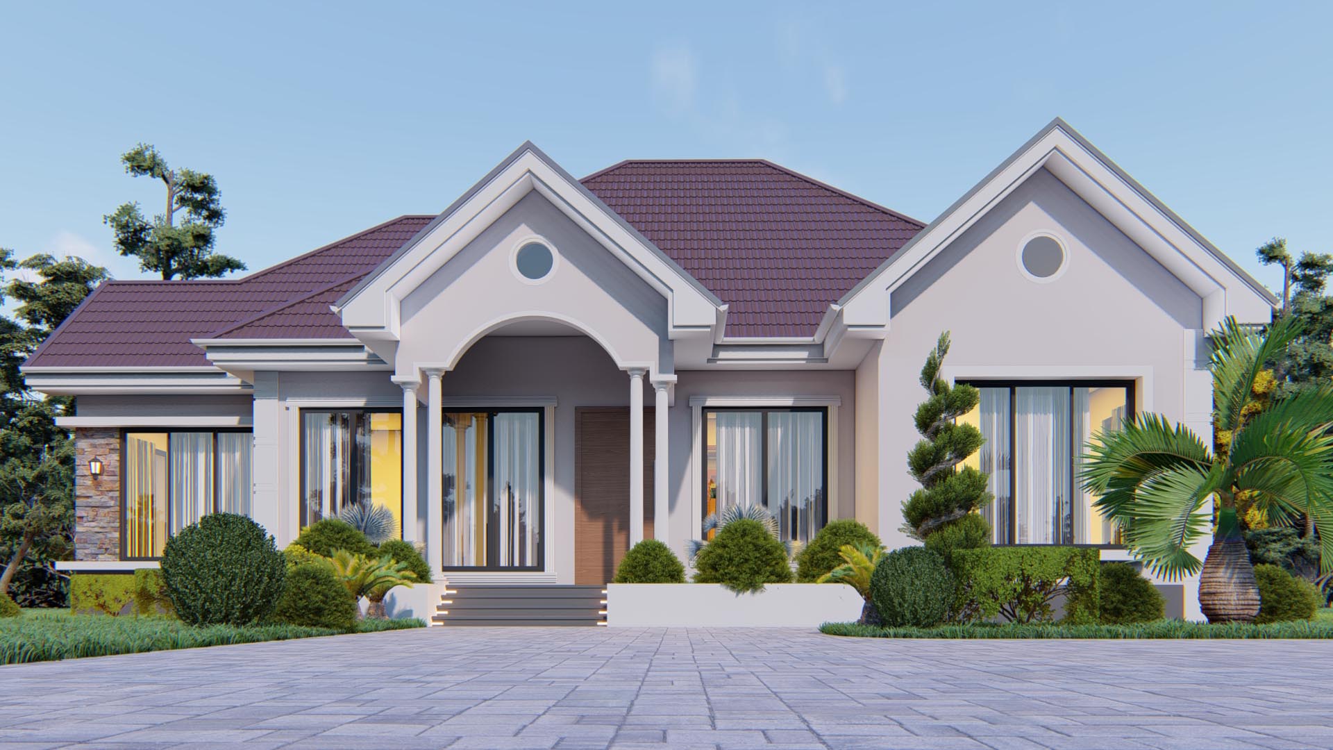 House Plan ID-27544, 4 bedrooms, 4511+2243 bricks and 211 corrugated | System 360