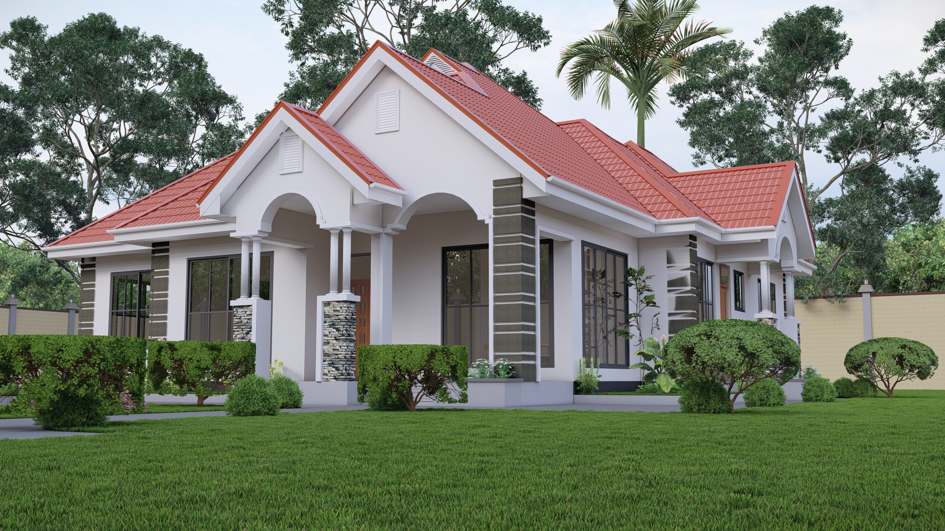 House Plan ID-27952, 5 bedrooms, 2700+1330 bricks and 105 corrugated | Makazi Network