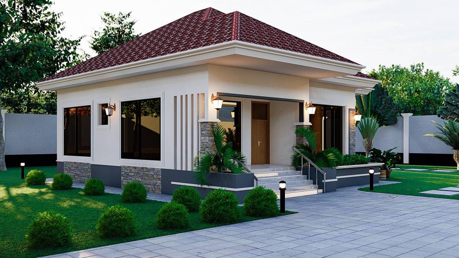 House Plan ID-26347, 3 bedrooms, 3097+1540 bricks and 119 corrugated | System 360