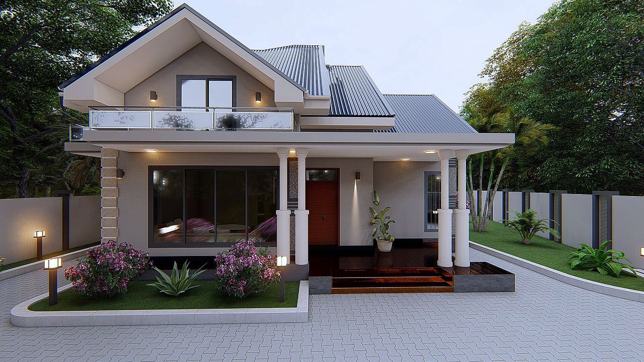 House Plan ID-26357, 4 bedrooms, 5068+2837 bricks and 146 corrugated | System 360
