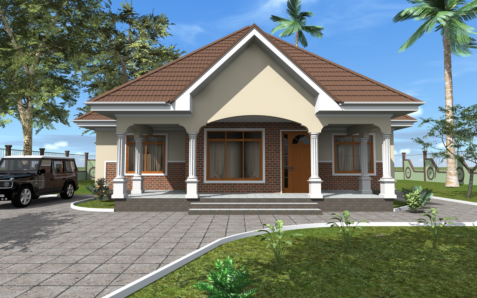 House Plan ID-17851, 3 bedrooms, 2846+1415 bricks and 109 corrugated | System 360
