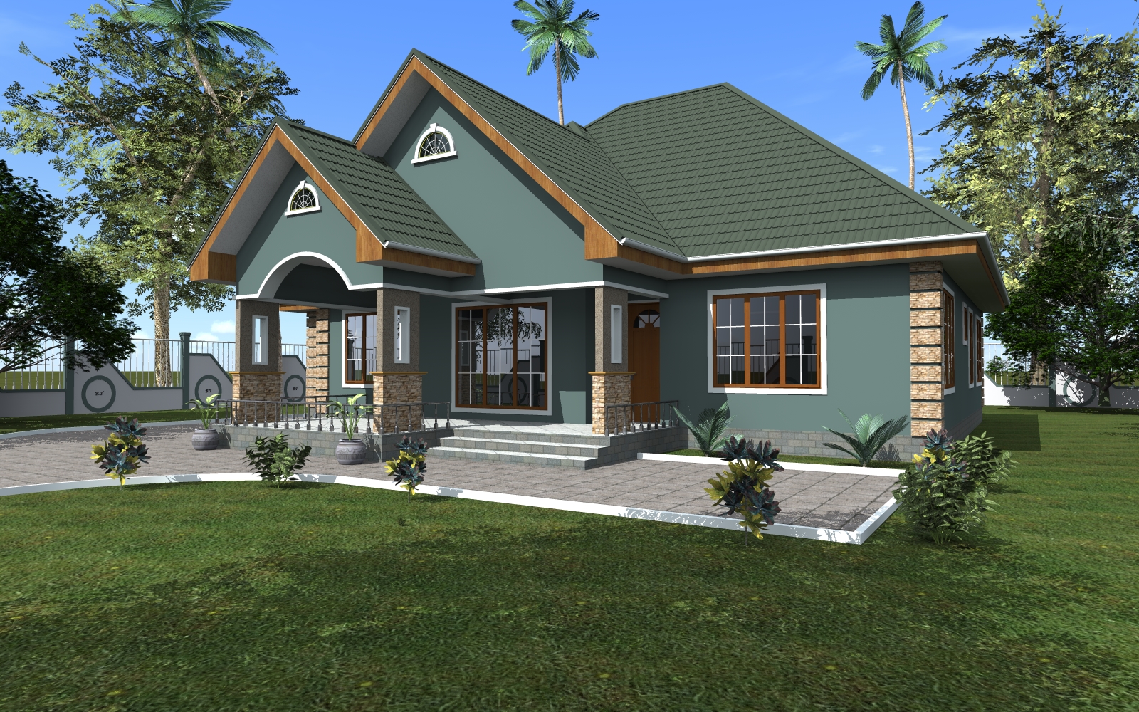 House Plan ID-17842, 4 bedrooms, 4117+2047 bricks and 158 corrugated | System 360
