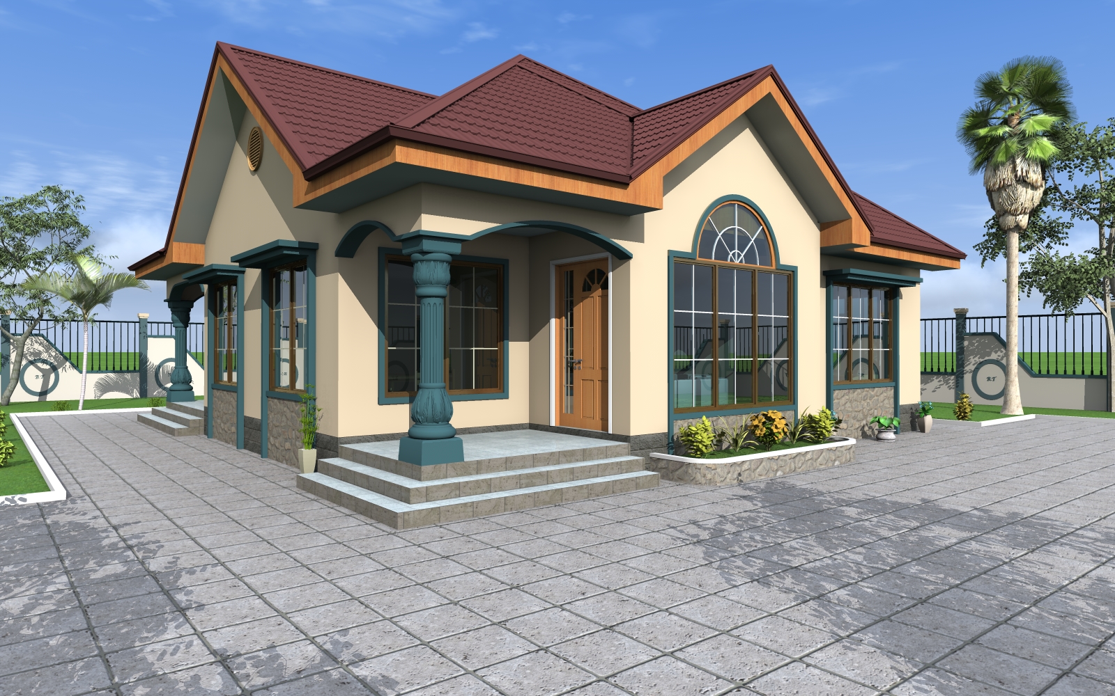 House Plan ID-17069, 4 bedrooms, 3025+1504 bricks and 116 corrugated | Makazi Network