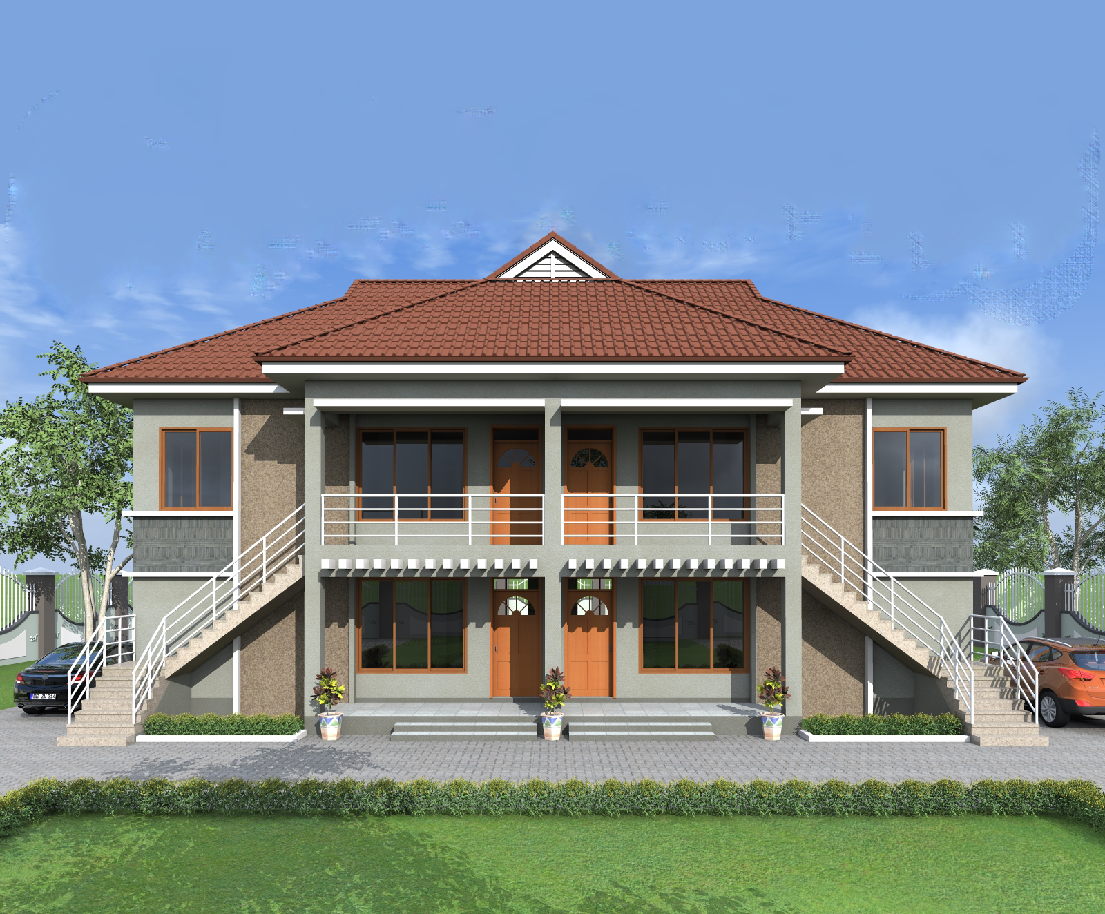 House Plan ID-18140, 2 bedrooms, 9487+2726 bricks and 123 corrugated | Makazi Network